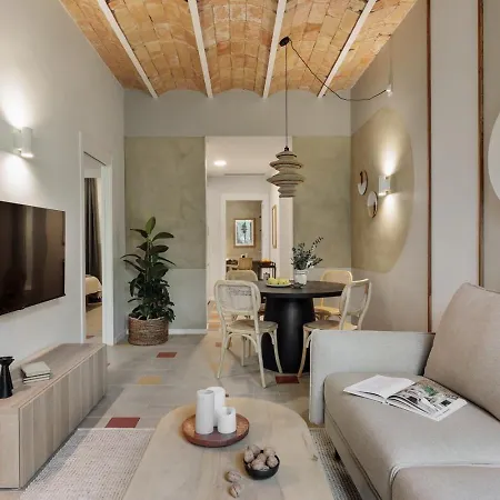 Semuc - 2 Bedrooms, Office And Balcony In Eixample Dreta アパート